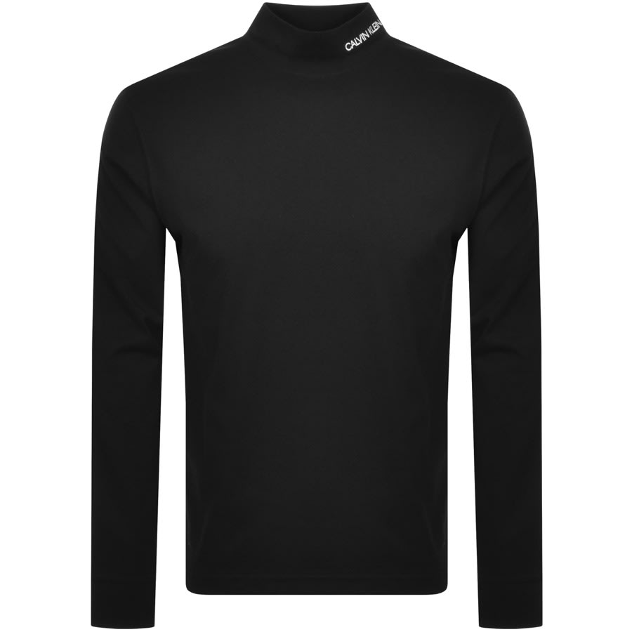 Alternative Image for ProductCalvin Klein Jeans Logo Long Sleeve T Shirt Black1